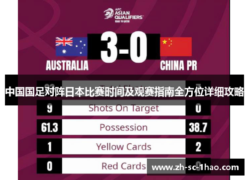 中国国足对阵日本比赛时间及观赛指南全方位详细攻略
